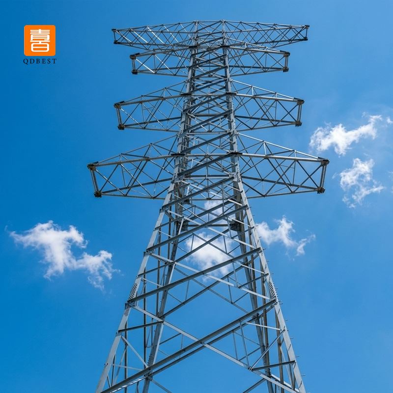 Four Legged Angle Steel Tower